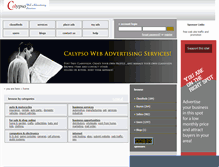 Tablet Screenshot of calypsowebad.com